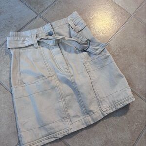 Stradivarius Women's Tan Cargo Shorts